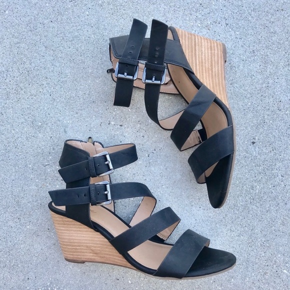 crown vintage carlotta wedge sandal